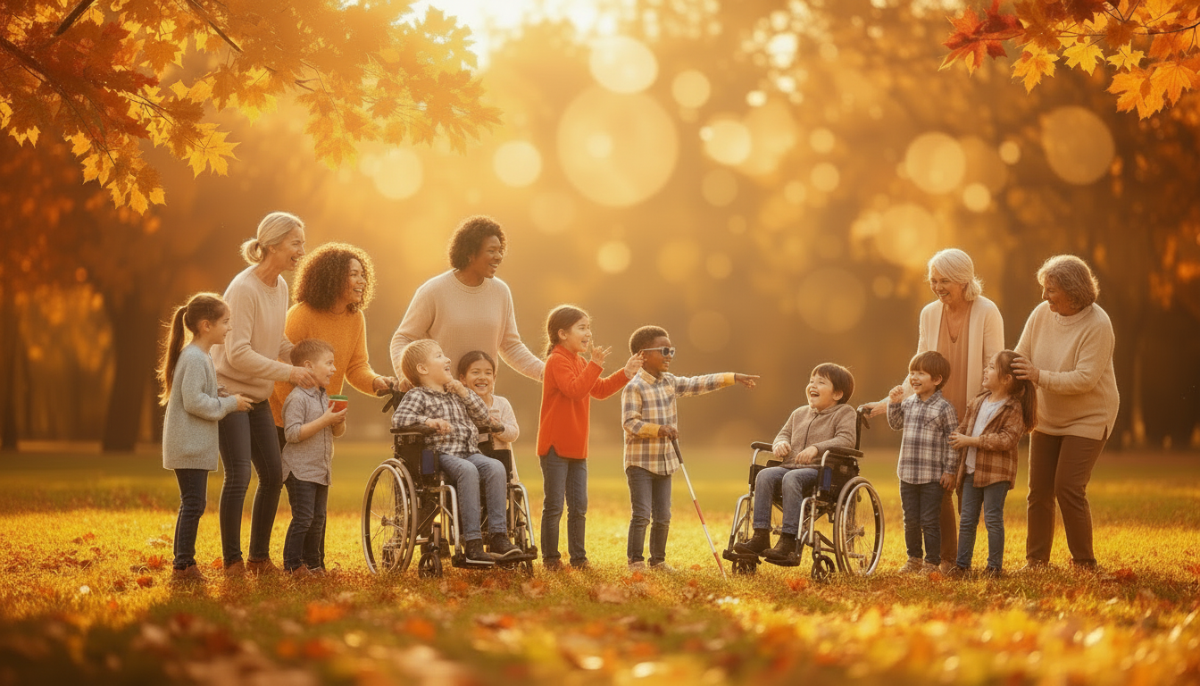 Families with children of all abilities spending time together in MetroWest Massachusetts